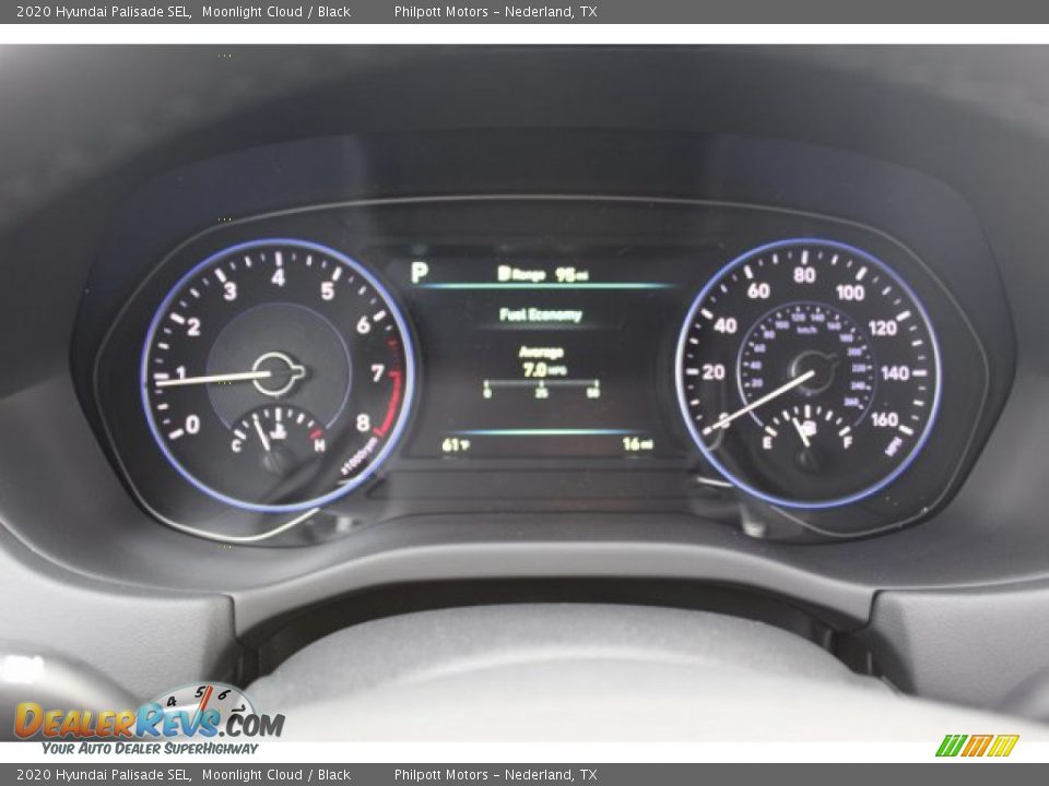 2020 Hyundai Palisade SEL Moonlight Cloud / Black Photo #16