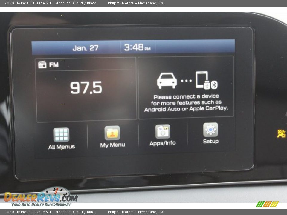 2020 Hyundai Palisade SEL Moonlight Cloud / Black Photo #18