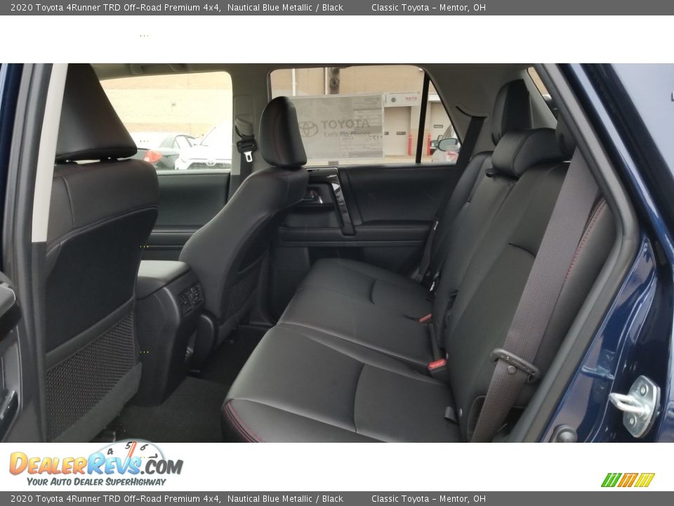 Rear Seat of 2020 Toyota 4Runner TRD Off-Road Premium 4x4 Photo #3