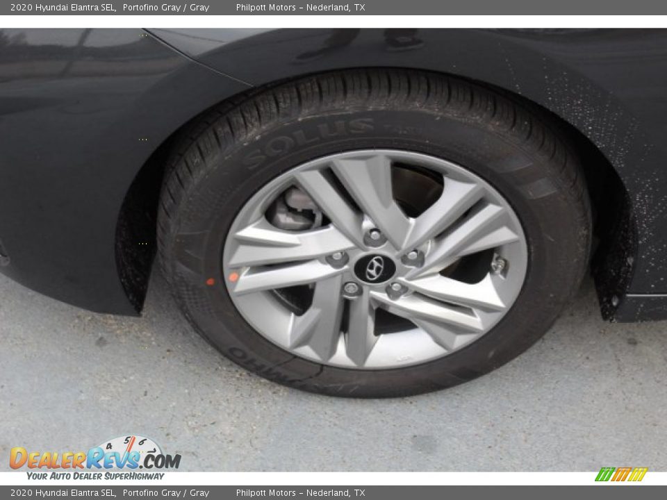2020 Hyundai Elantra SEL Portofino Gray / Gray Photo #5