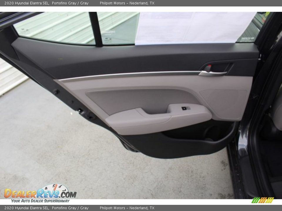 2020 Hyundai Elantra SEL Portofino Gray / Gray Photo #18