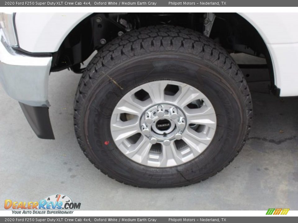 2020 Ford F250 Super Duty XLT Crew Cab 4x4 Oxford White / Medium Earth Gray Photo #5