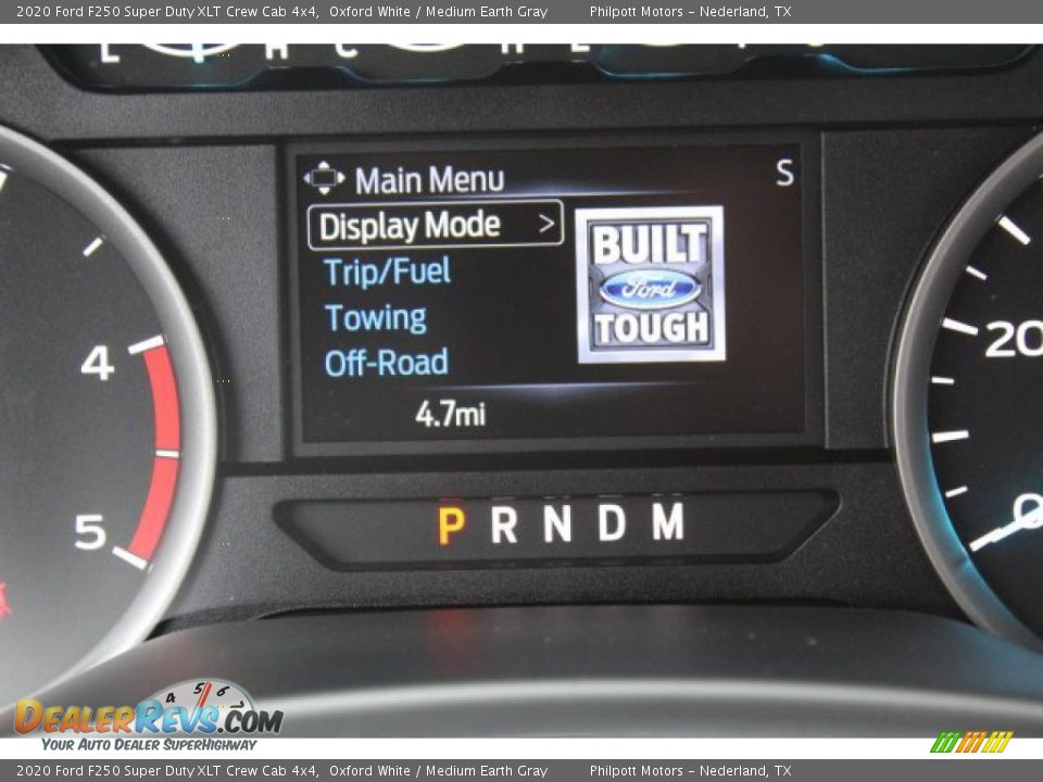2020 Ford F250 Super Duty XLT Crew Cab 4x4 Oxford White / Medium Earth Gray Photo #14
