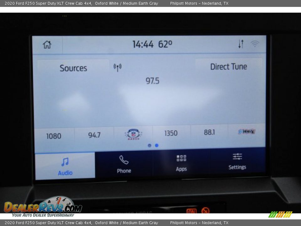 2020 Ford F250 Super Duty XLT Crew Cab 4x4 Oxford White / Medium Earth Gray Photo #15