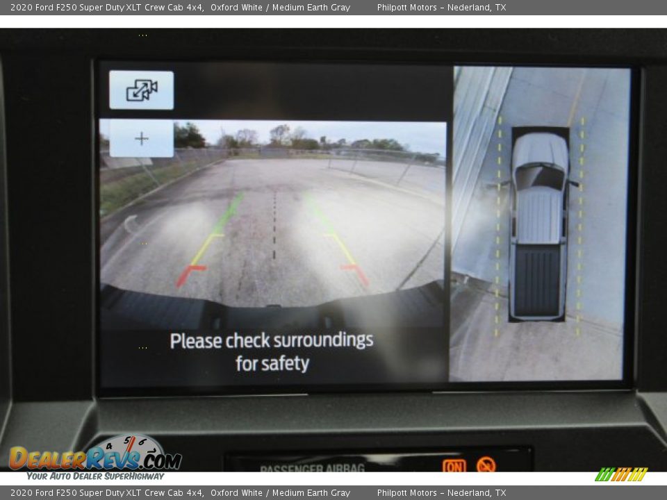 2020 Ford F250 Super Duty XLT Crew Cab 4x4 Oxford White / Medium Earth Gray Photo #17
