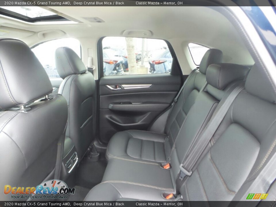 2020 Mazda CX-5 Grand Touring AWD Deep Crystal Blue Mica / Black Photo #9