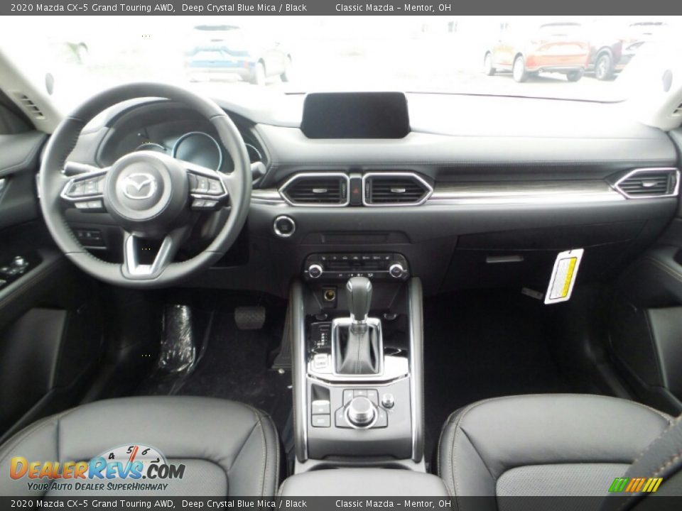 2020 Mazda CX-5 Grand Touring AWD Deep Crystal Blue Mica / Black Photo #10