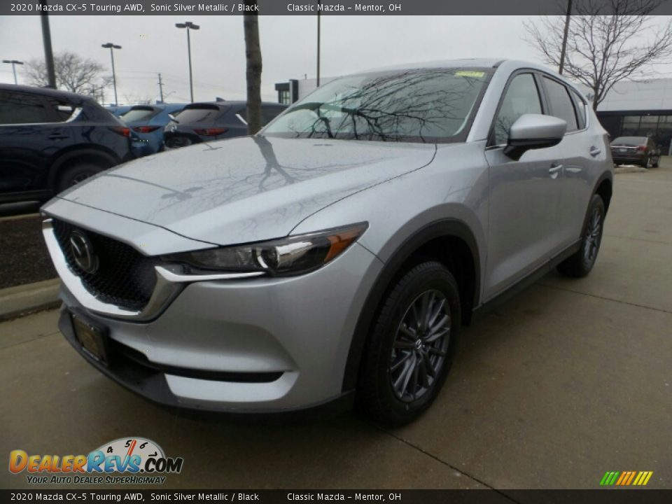 2020 Mazda CX-5 Touring AWD Sonic Silver Metallic / Black Photo #1