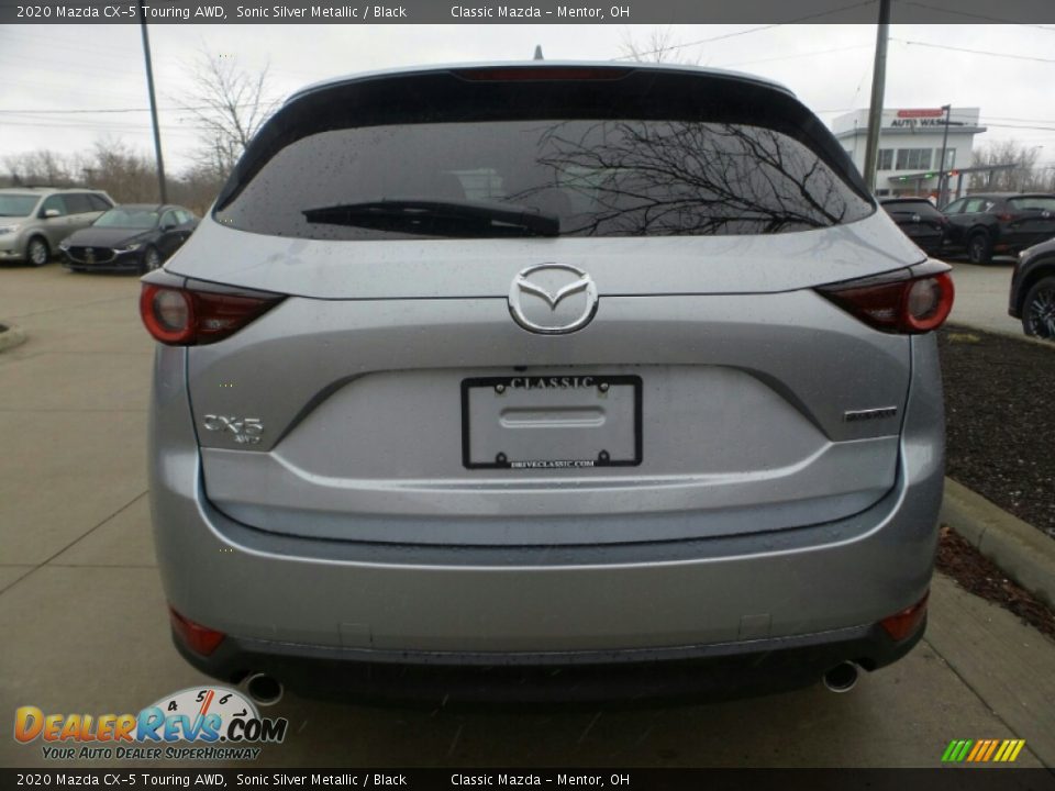 2020 Mazda CX-5 Touring AWD Sonic Silver Metallic / Black Photo #2