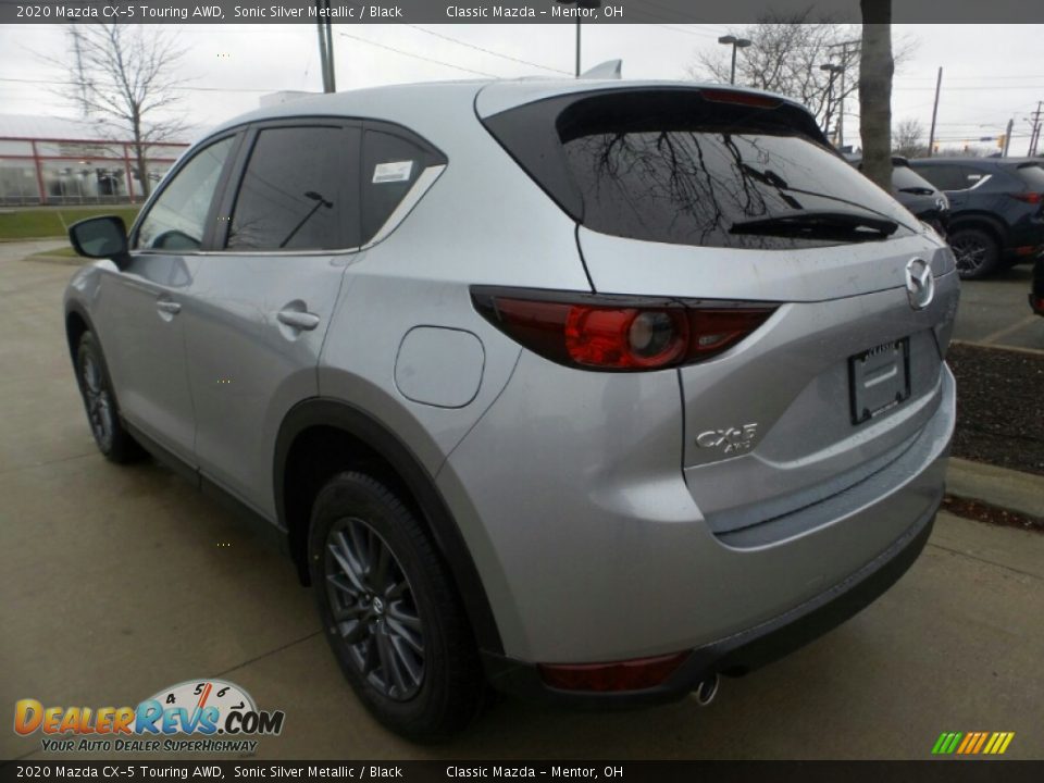 2020 Mazda CX-5 Touring AWD Sonic Silver Metallic / Black Photo #3