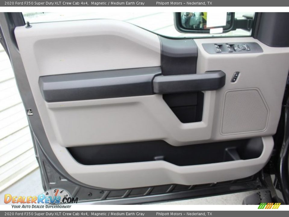 2020 Ford F350 Super Duty XLT Crew Cab 4x4 Magnetic / Medium Earth Gray Photo #10
