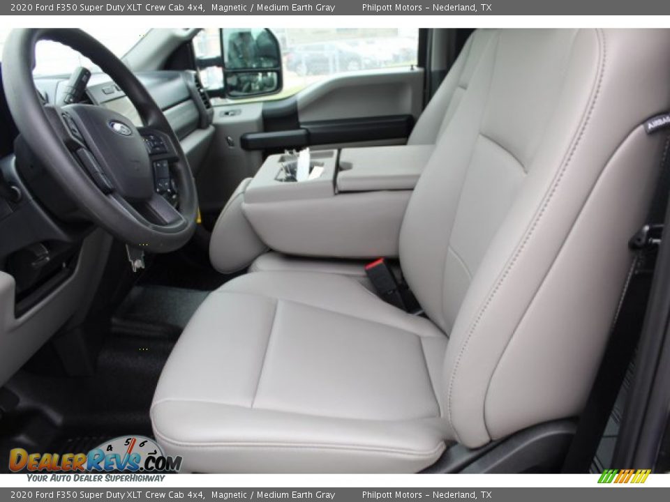 2020 Ford F350 Super Duty XLT Crew Cab 4x4 Magnetic / Medium Earth Gray Photo #11