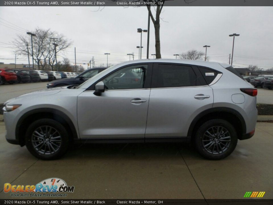 2020 Mazda CX-5 Touring AWD Sonic Silver Metallic / Black Photo #5