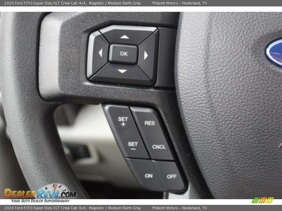 2020 Ford F350 Super Duty XLT Crew Cab 4x4 Magnetic / Medium Earth Gray Photo #12