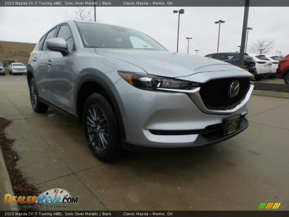 2020 Mazda CX-5 Touring AWD Sonic Silver Metallic / Black Photo #6