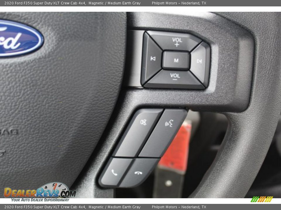 2020 Ford F350 Super Duty XLT Crew Cab 4x4 Magnetic / Medium Earth Gray Photo #13