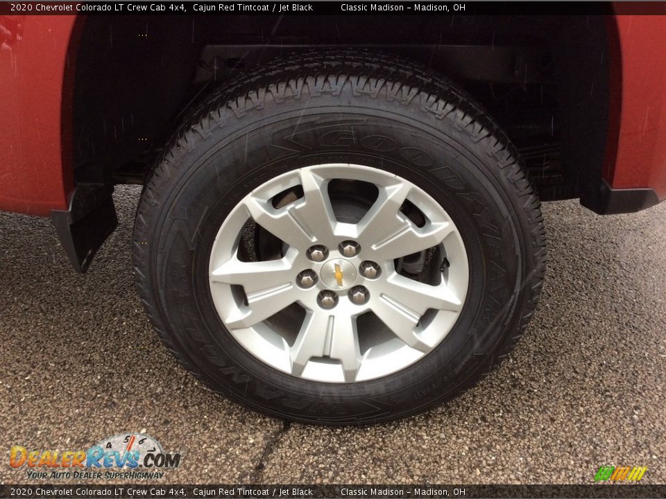2020 Chevrolet Colorado LT Crew Cab 4x4 Cajun Red Tintcoat / Jet Black Photo #10