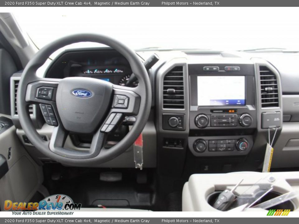 2020 Ford F350 Super Duty XLT Crew Cab 4x4 Magnetic / Medium Earth Gray Photo #21