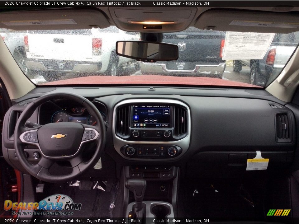 2020 Chevrolet Colorado LT Crew Cab 4x4 Cajun Red Tintcoat / Jet Black Photo #13