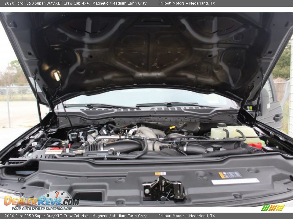 2020 Ford F350 Super Duty XLT Crew Cab 4x4 Magnetic / Medium Earth Gray Photo #24