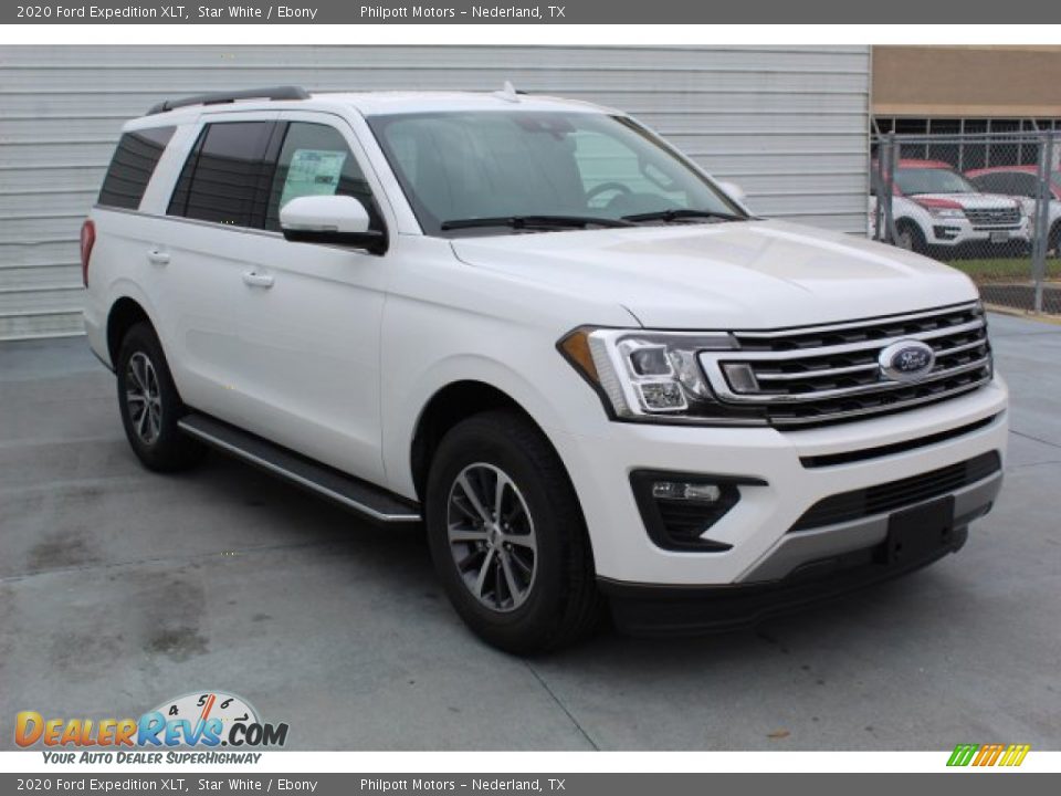 2020 Ford Expedition XLT Star White / Ebony Photo #2