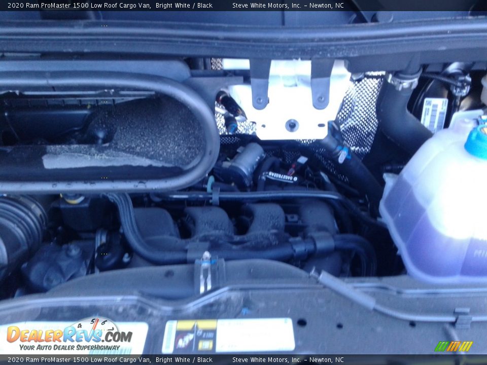 2020 Ram ProMaster 1500 Low Roof Cargo Van Bright White / Black Photo #9