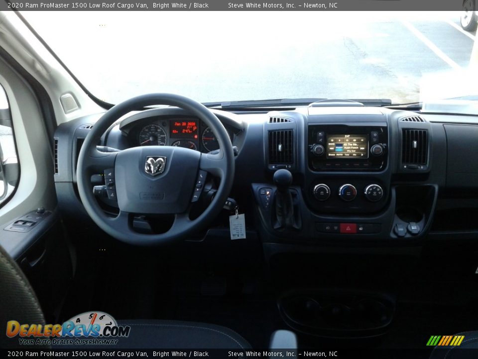 2020 Ram ProMaster 1500 Low Roof Cargo Van Bright White / Black Photo #14