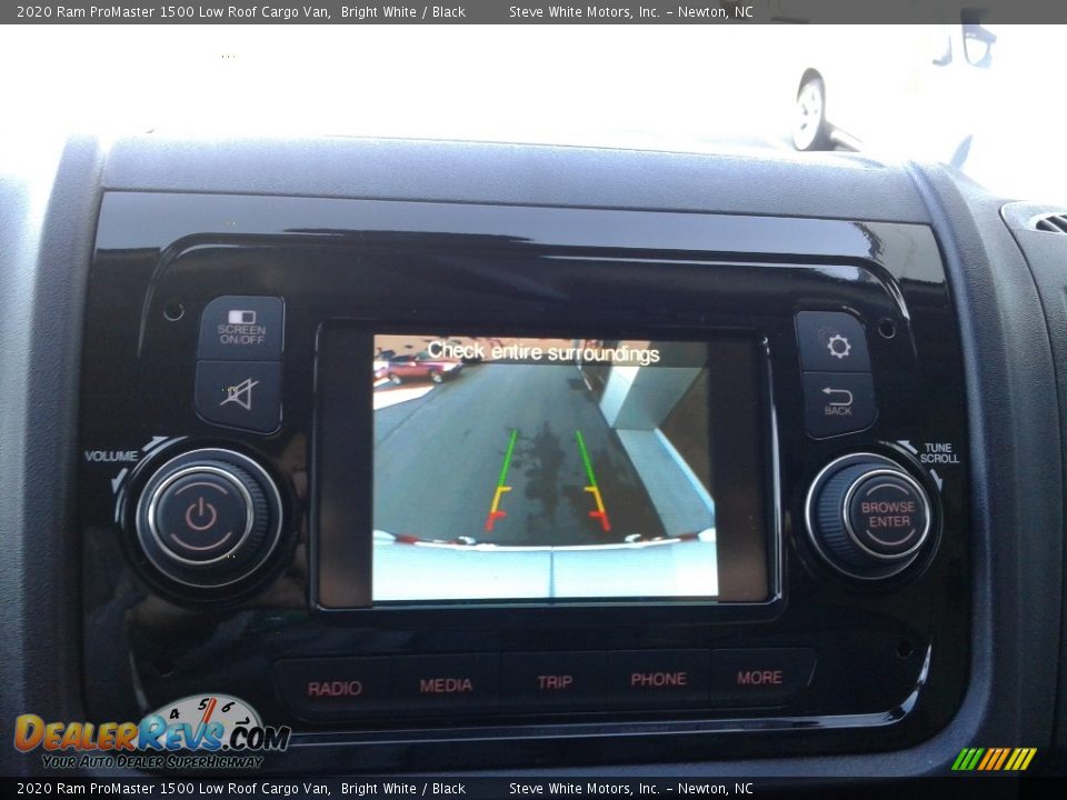 2020 Ram ProMaster 1500 Low Roof Cargo Van Bright White / Black Photo #23
