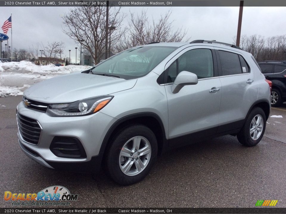 2020 Chevrolet Trax LT AWD Silver Ice Metallic / Jet Black Photo #5