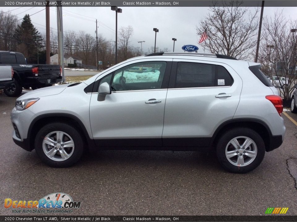 2020 Chevrolet Trax LT AWD Silver Ice Metallic / Jet Black Photo #6