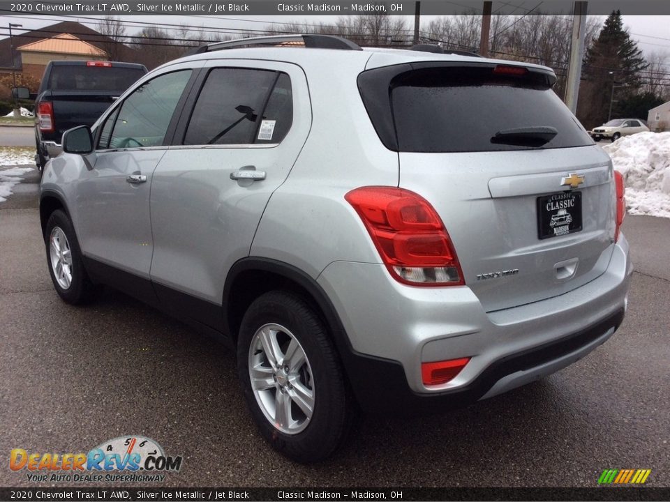 2020 Chevrolet Trax LT AWD Silver Ice Metallic / Jet Black Photo #7