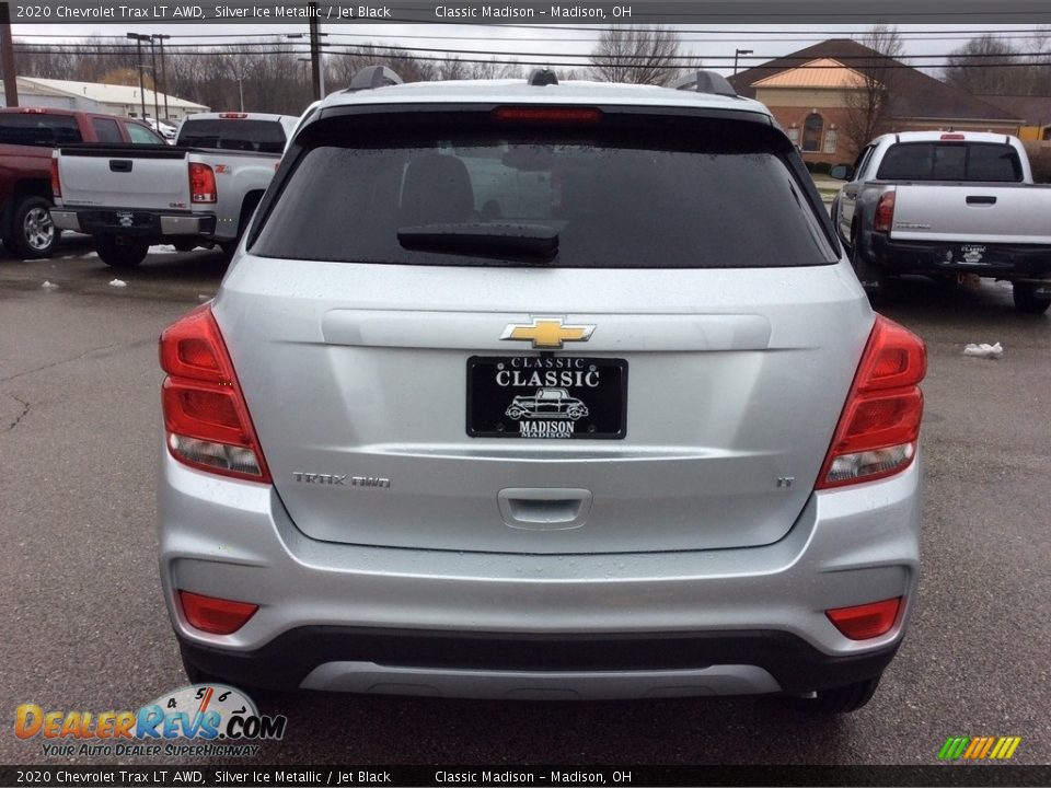 2020 Chevrolet Trax LT AWD Silver Ice Metallic / Jet Black Photo #8