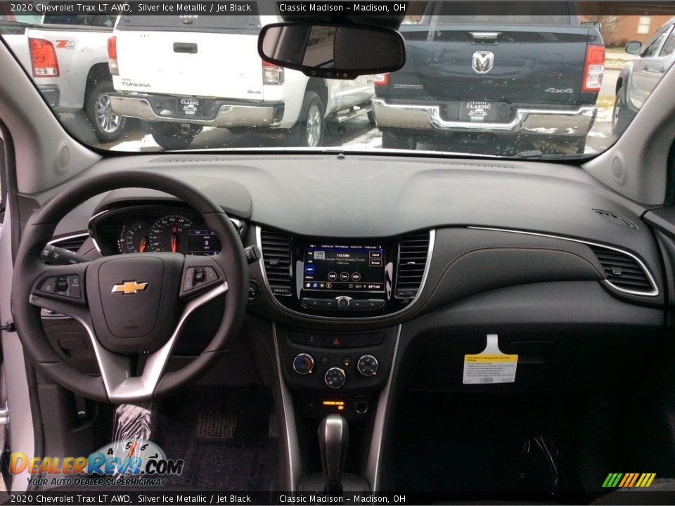 2020 Chevrolet Trax LT AWD Silver Ice Metallic / Jet Black Photo #12