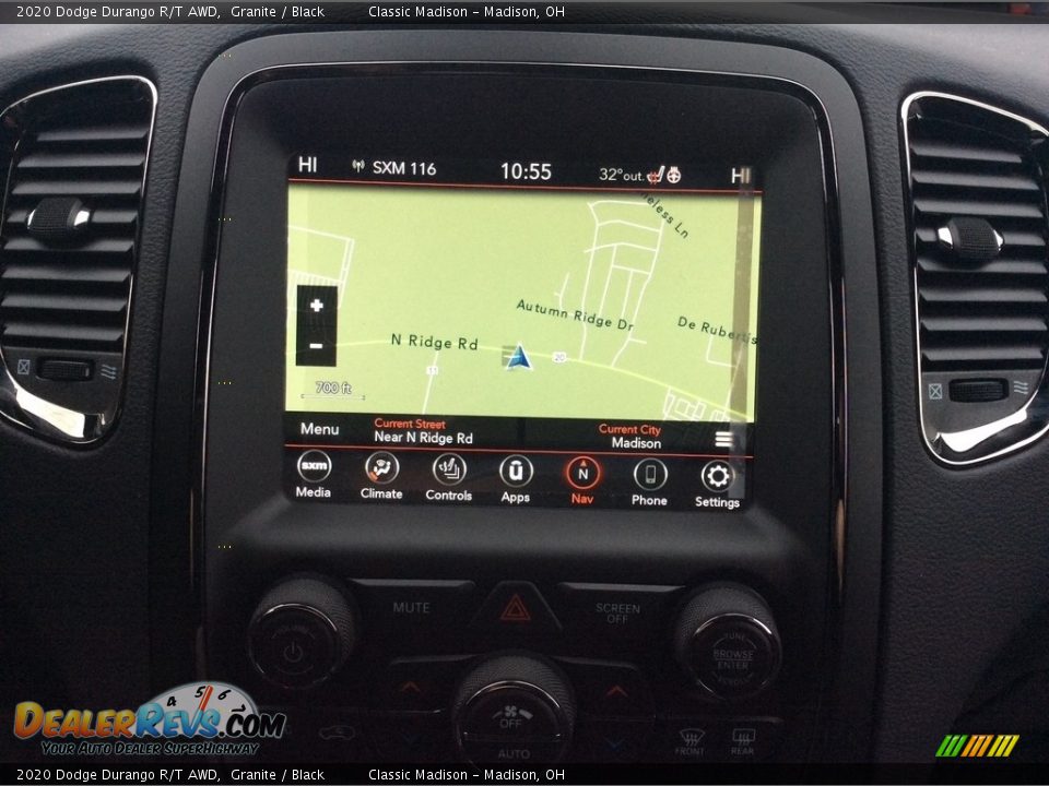 Navigation of 2020 Dodge Durango R/T AWD Photo #15