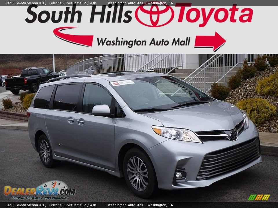 2020 Toyota Sienna XLE Celestial Silver Metallic / Ash Photo #1