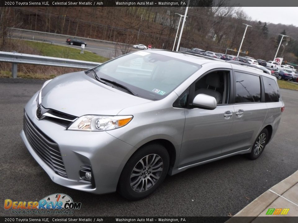 2020 Toyota Sienna XLE Celestial Silver Metallic / Ash Photo #5