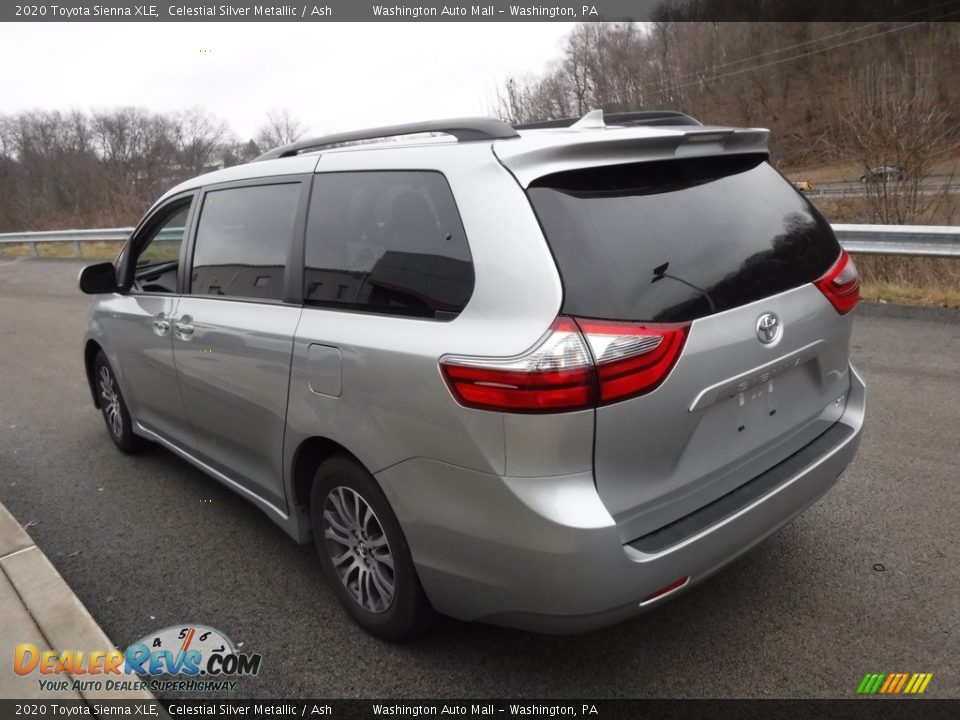 2020 Toyota Sienna XLE Celestial Silver Metallic / Ash Photo #6