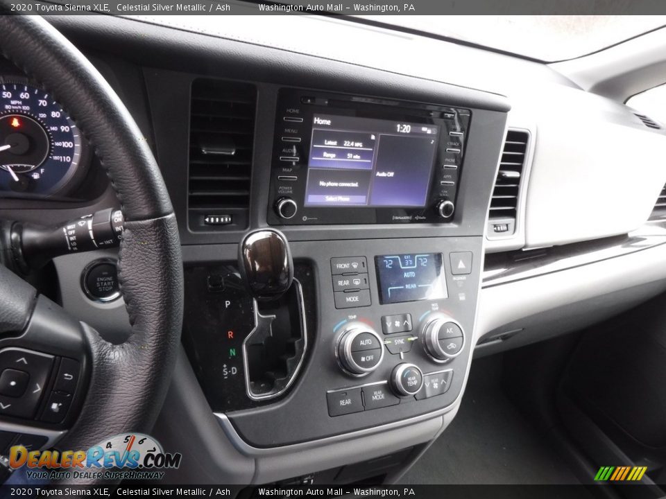 Controls of 2020 Toyota Sienna XLE Photo #17