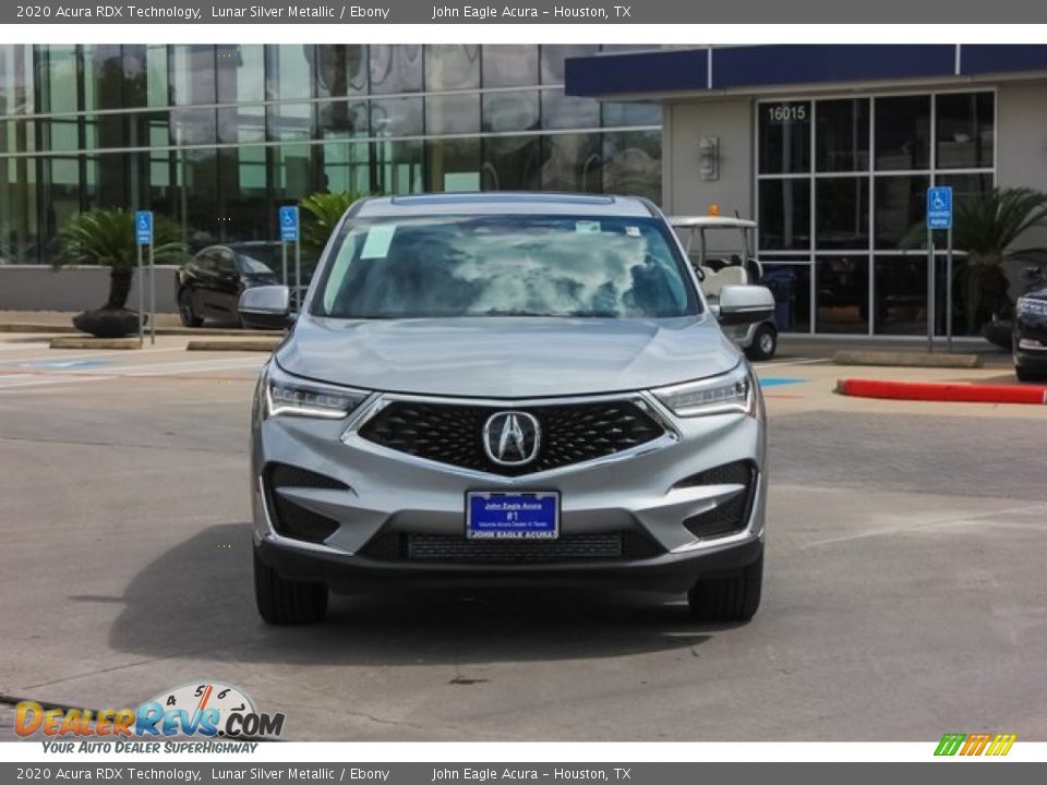 2020 Acura RDX Technology Lunar Silver Metallic / Ebony Photo #2