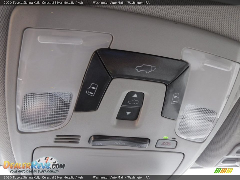 2020 Toyota Sienna XLE Celestial Silver Metallic / Ash Photo #23