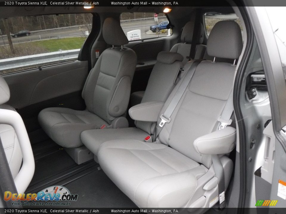 Rear Seat of 2020 Toyota Sienna XLE Photo #24