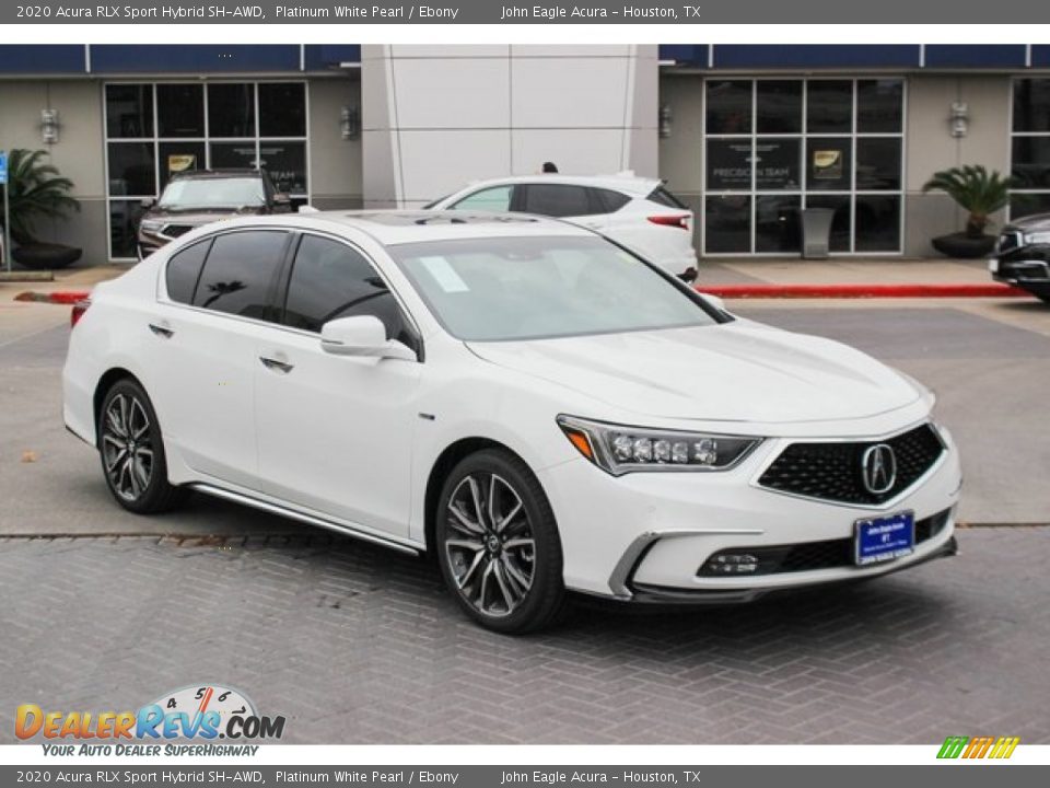 Front 3/4 View of 2020 Acura RLX Sport Hybrid SH-AWD Photo #2