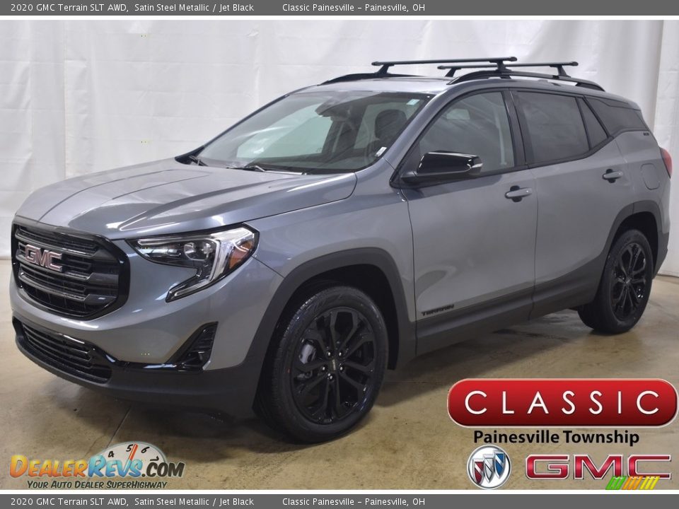 2020 GMC Terrain SLT AWD Satin Steel Metallic / Jet Black Photo #1