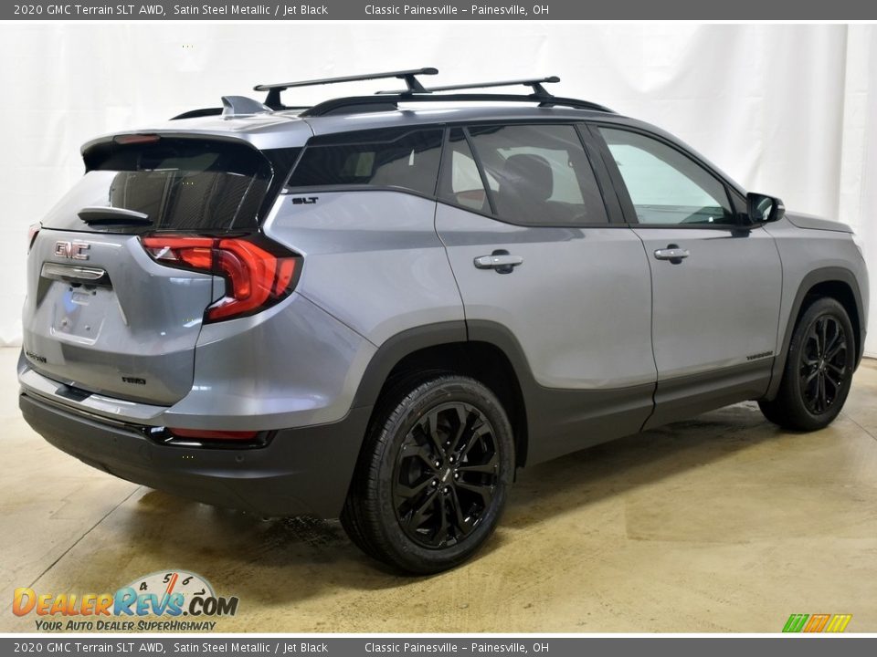 2020 GMC Terrain SLT AWD Satin Steel Metallic / Jet Black Photo #10