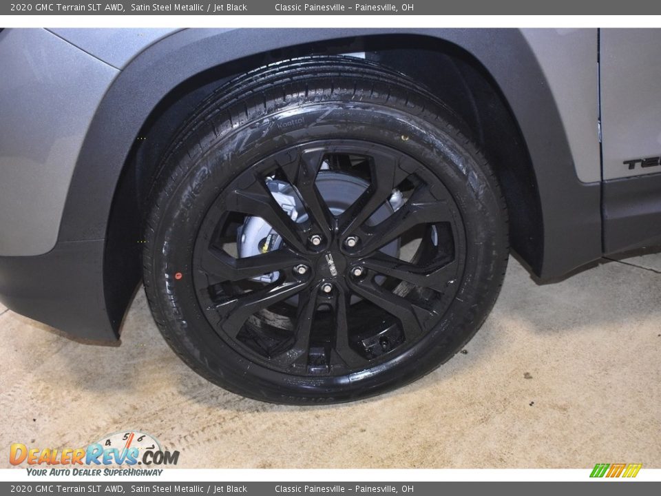 2020 GMC Terrain SLT AWD Satin Steel Metallic / Jet Black Photo #13