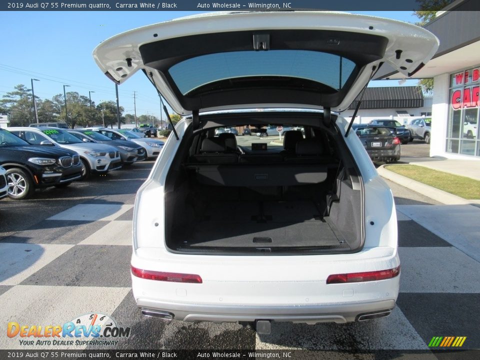 2019 Audi Q7 55 Premium quattro Carrara White / Black Photo #5