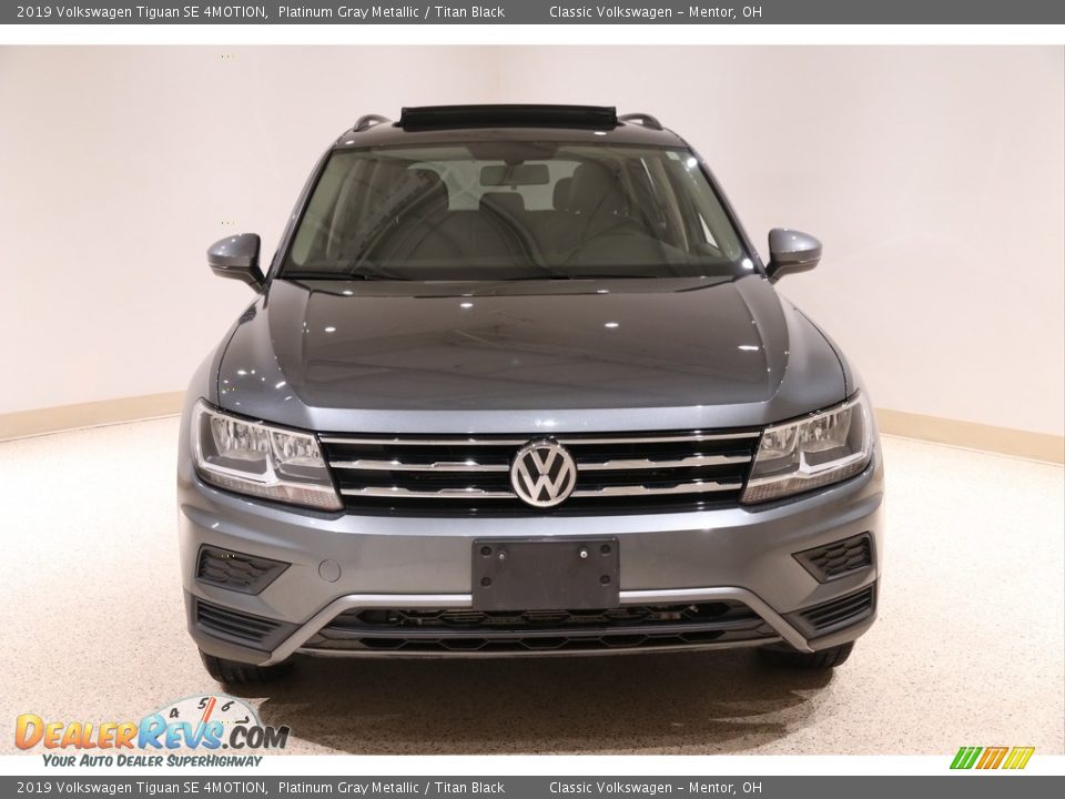 2019 Volkswagen Tiguan SE 4MOTION Platinum Gray Metallic / Titan Black Photo #2
