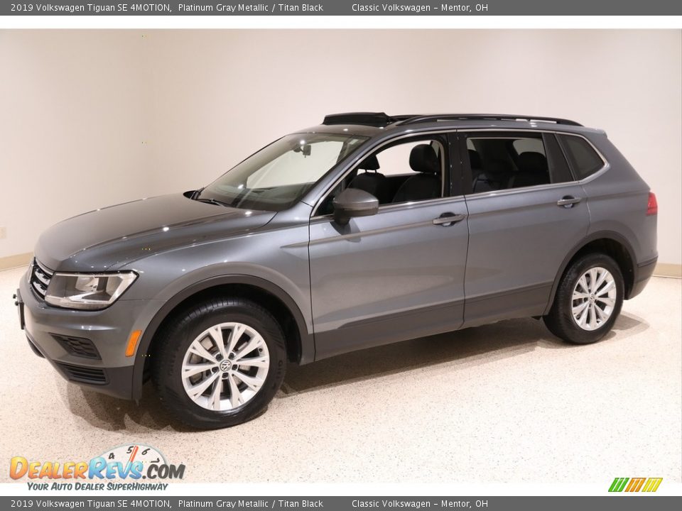 2019 Volkswagen Tiguan SE 4MOTION Platinum Gray Metallic / Titan Black Photo #3