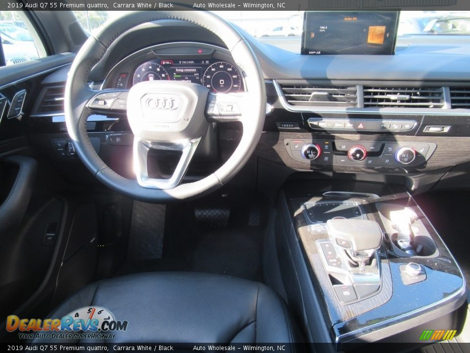 2019 Audi Q7 55 Premium quattro Carrara White / Black Photo #15