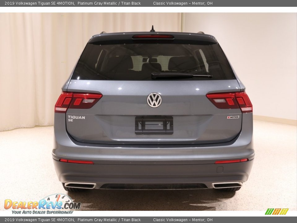 2019 Volkswagen Tiguan SE 4MOTION Platinum Gray Metallic / Titan Black Photo #17